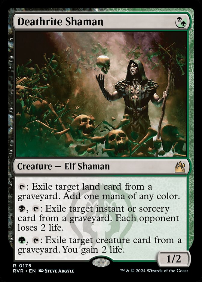 Deathrite Shaman 175 (Ravnica Remastered)  - Foil | Good Games Morley