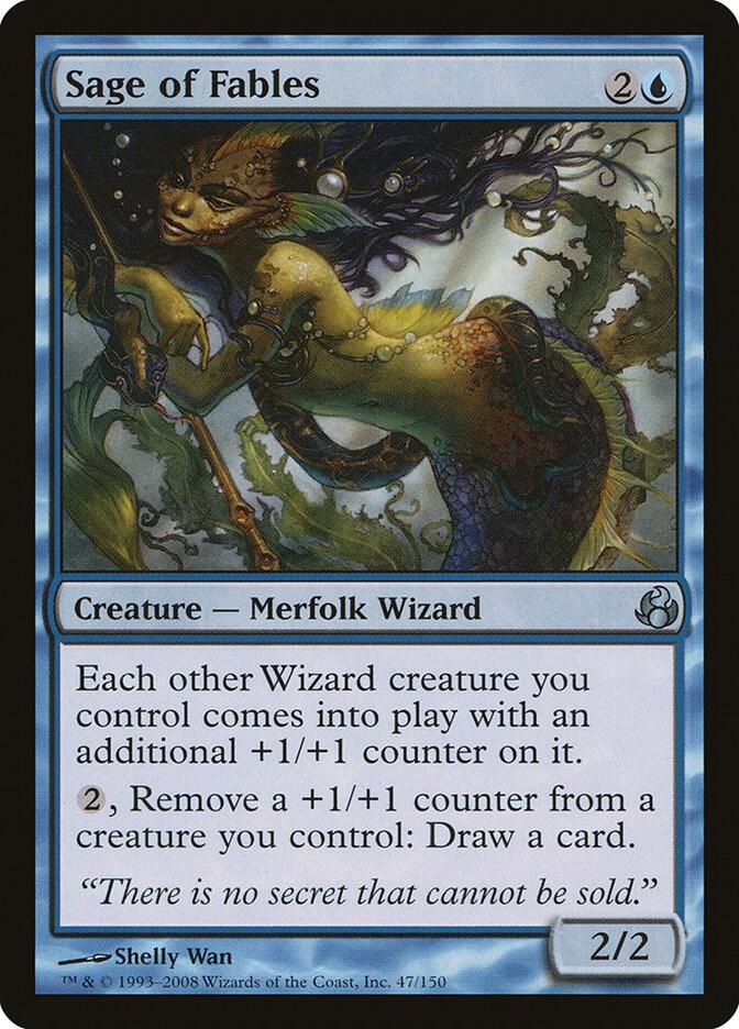 Sage of Fables 47/150 (Morningtide)  - Foil | Good Games Morley