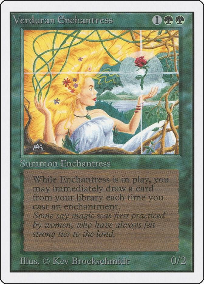 Verduran Enchantress 223/302 (Unlimited Edition)  | Good Games Morley