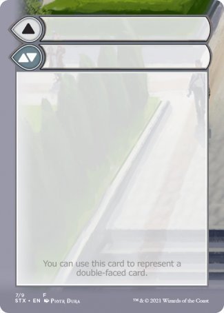 Helper Card (7/9) [Strixhaven: School of Mages Tokens] | Good Games Morley