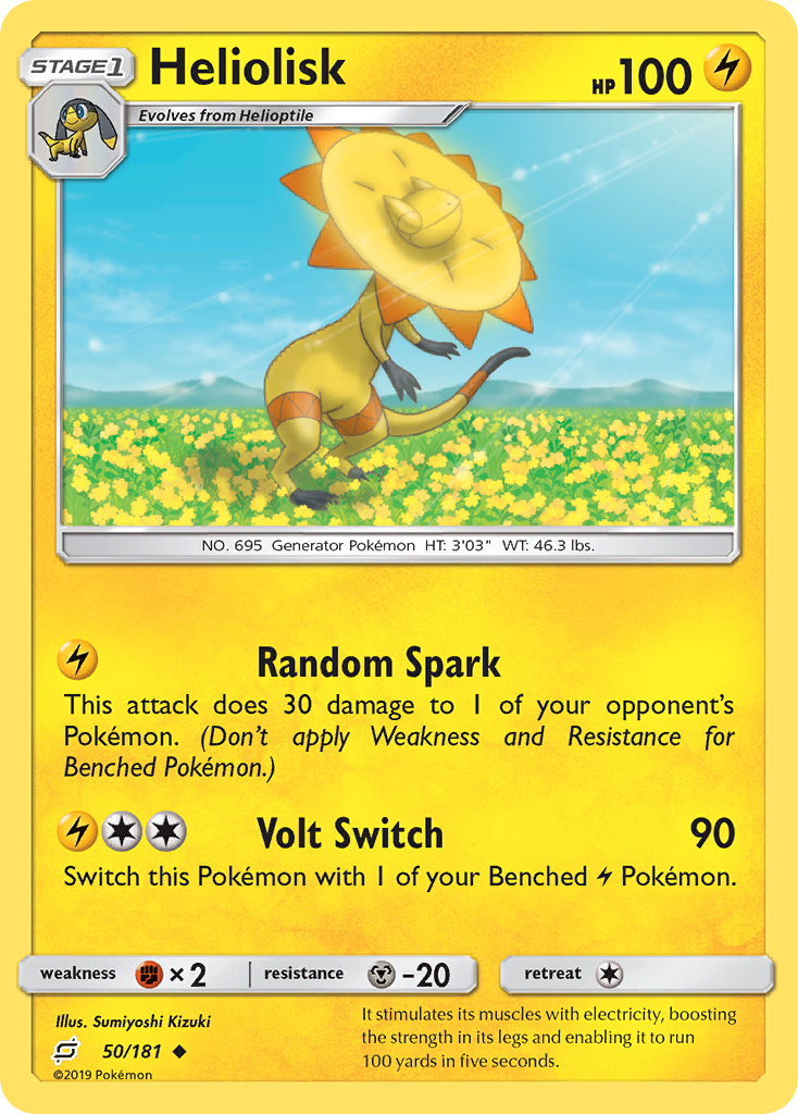 Heliolisk (50/181) [Sun & Moon: Team Up] | Good Games Morley