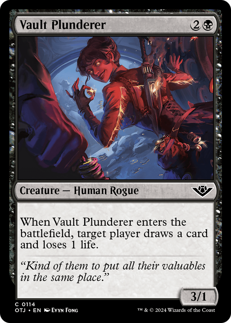 Vault Plunderer [Outlaws of Thunder Junction] | Good Games Morley