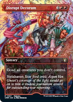 Disrupt Decorum 1067 (Launch Party & Release Event Promos)  - Foil | Good Games Morley