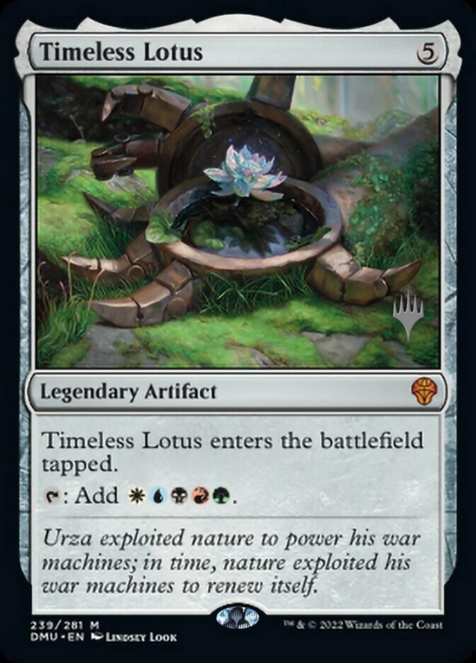 Timeless Lotus (Promo Pack) [Dominaria United Promos] | Good Games Morley