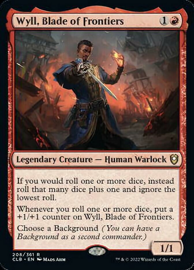 Wyll, Blade of Frontiers [Commander Legends: Battle for Baldur's Gate] | Good Games Morley