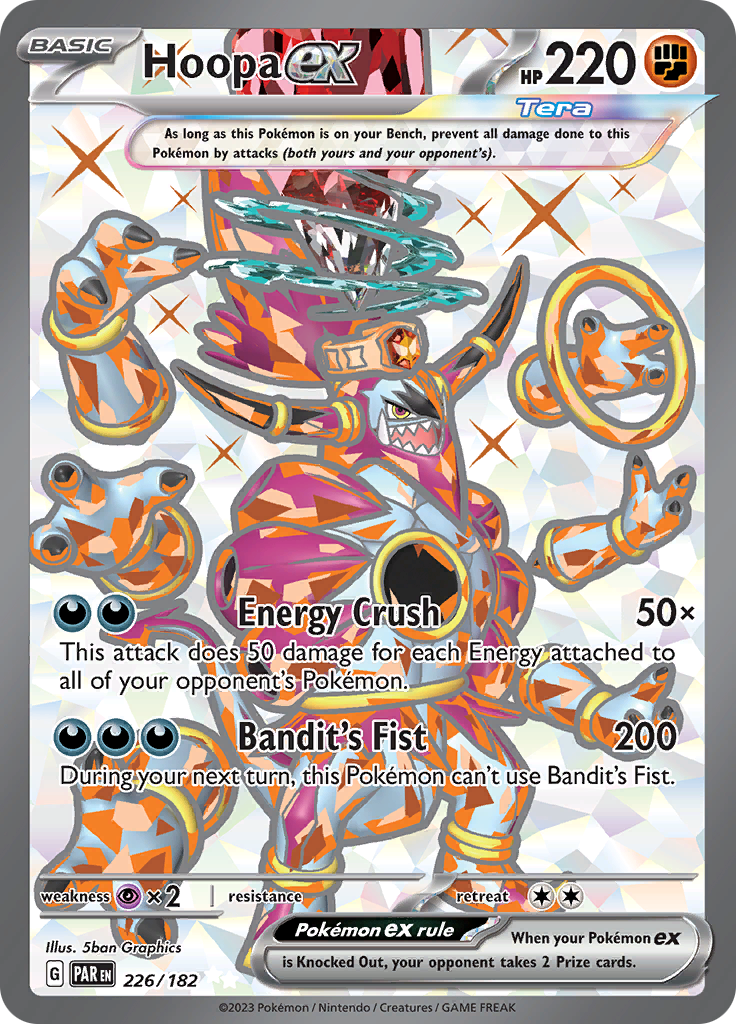 Hoopa ex (226/182) [Scarlet & Violet: Paradox Rift] | Good Games Morley