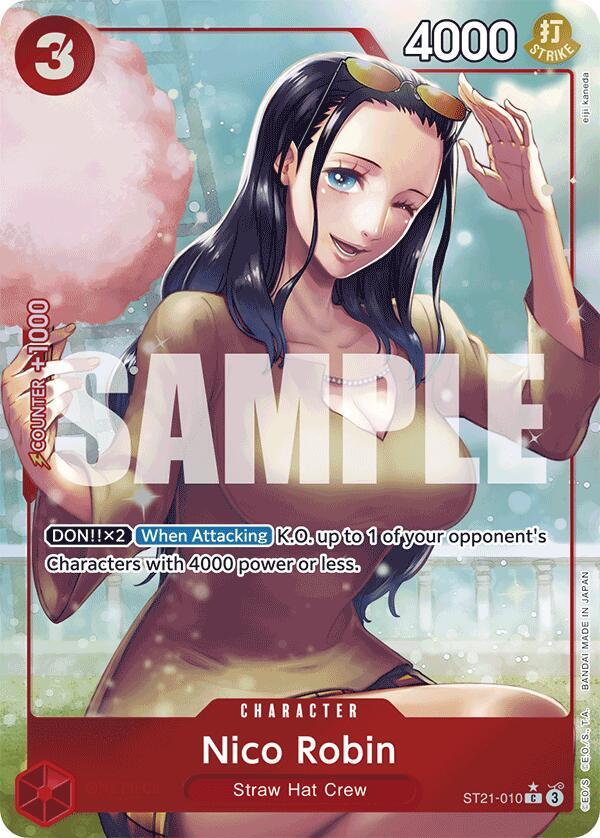 Nico Robin ST21-010 (Starter Deck EX: Gear 5)  - Parallel Foil | Good Games Morley
