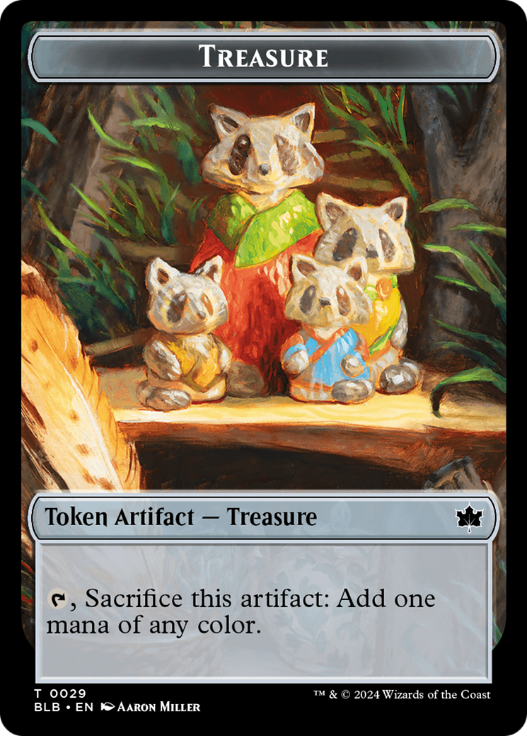 Treasure Token [Bloomburrow Tokens] | Good Games Morley