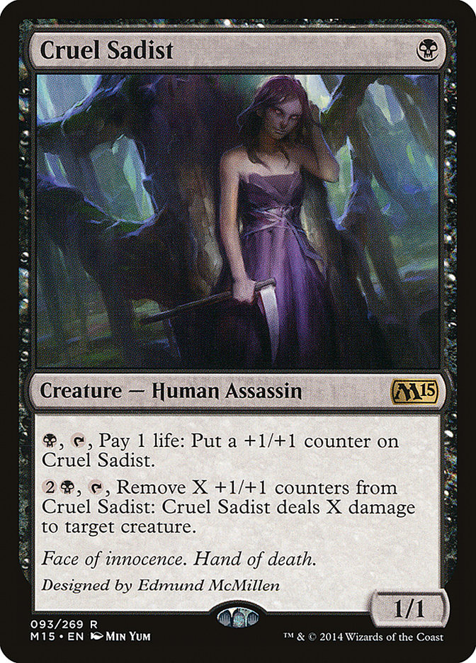 Cruel Sadist 93/269 (Magic 2015 (M15))  | Good Games Morley
