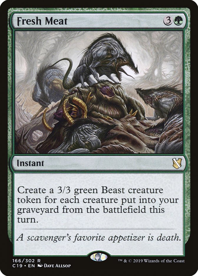 Fresh Meat 166/302 (Commander 2019)  | Good Games Morley