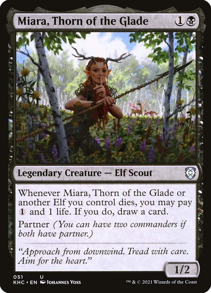 Miara, Thorn of the Glade 51/1 (Commander: Kaldheim)  | Good Games Morley