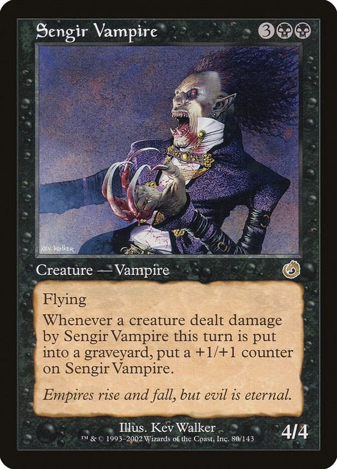 Sengir Vampire 80/143 (Torment)  - Foil | Good Games Morley