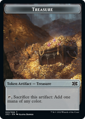 Egg // Treasure Double-Sided Token [Double Masters 2022 Tokens] | Good Games Morley