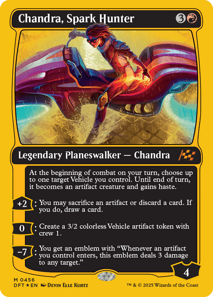 Chandra, Spark Hunter (First-Place Foil) [Aetherdrift] | Good Games Morley