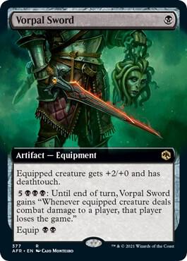 Vorpal Sword Extended Art 377 (Adventures in the Forgotten Realms)  | Good Games Morley