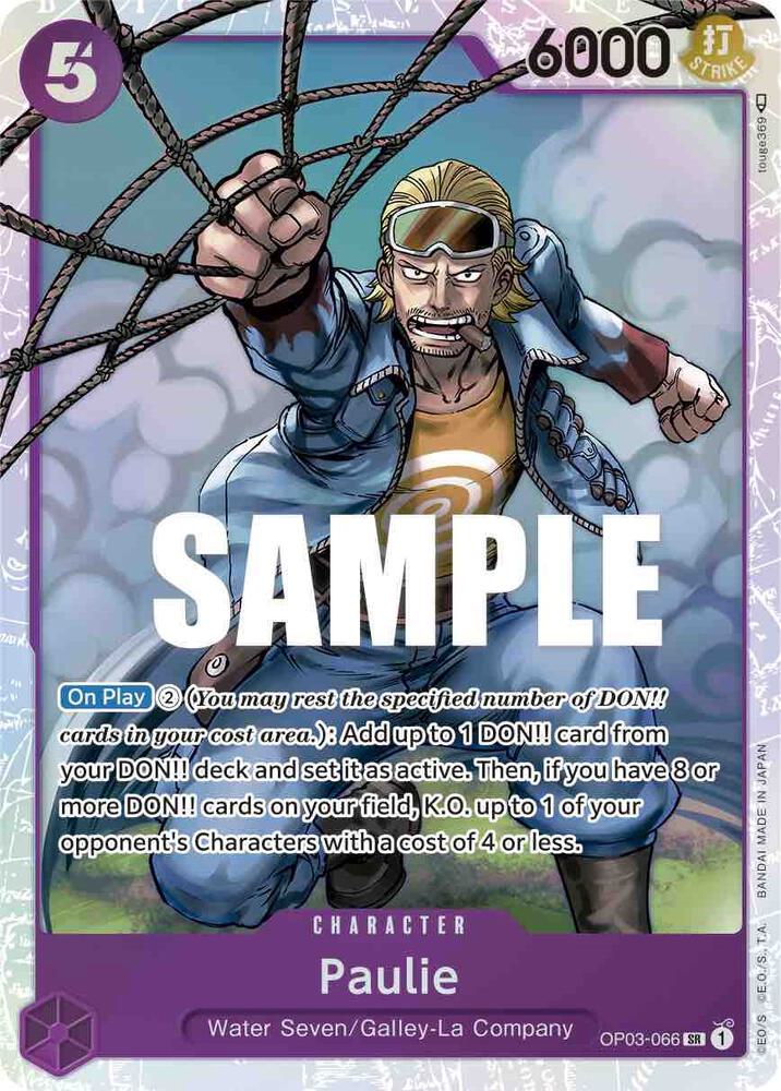 Paulie OP03-066 (Pillars of Strength)  - Foil | Good Games Morley