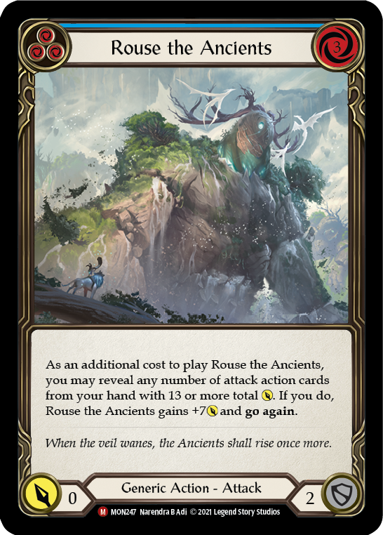 Rouse the Ancients [MON247-RF] (Monarch)  1st Edition Rainbow Foil | Good Games Morley