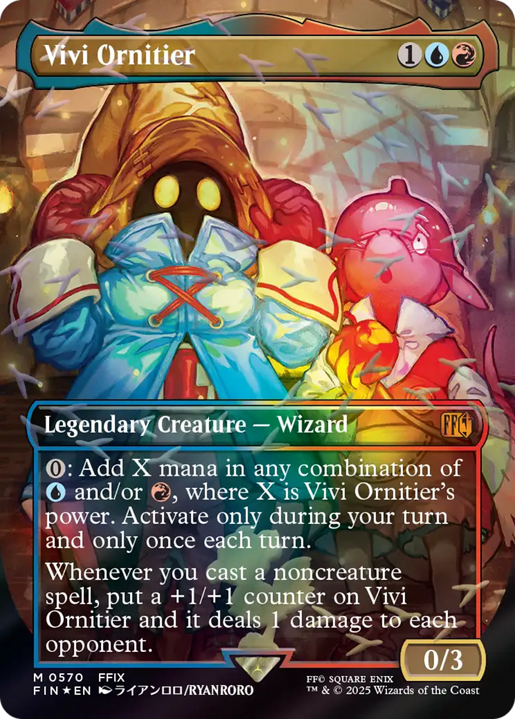 Vivi Ornitier (Borderless) (Chocobo Track Foil) [FINAL FANTASY] | Good Games Morley