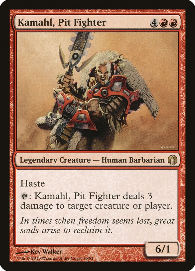 Kamahl, Pit Fighter [Duel Decks: Heroes vs. Monsters] | Good Games Morley