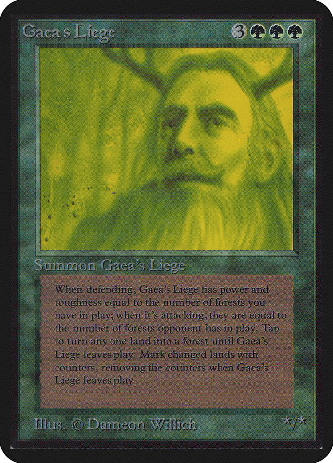 Gaea's Liege [Alpha Edition] | Good Games Morley