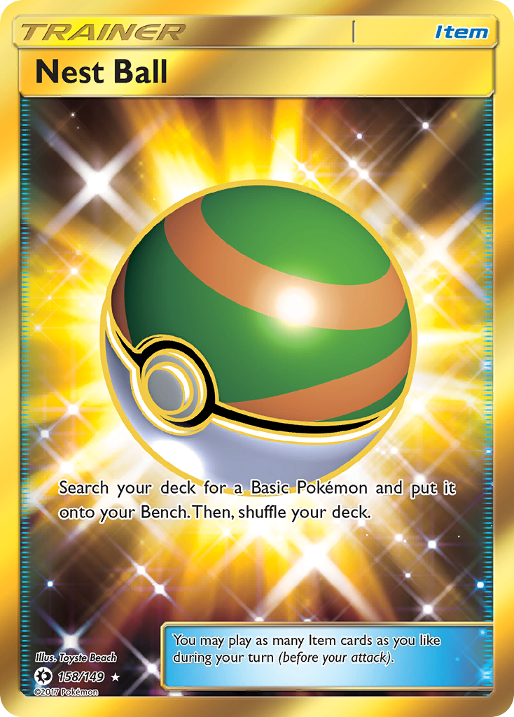 Nest Ball (158/149) [Sun & Moon: Base Set] | Good Games Morley