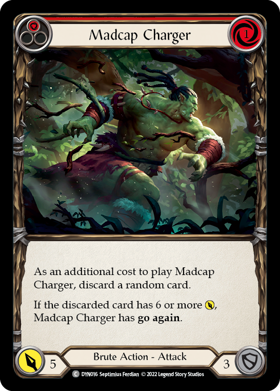 Madcap Charger (Red) [DYN016] (Dynasty) | Good Games Morley