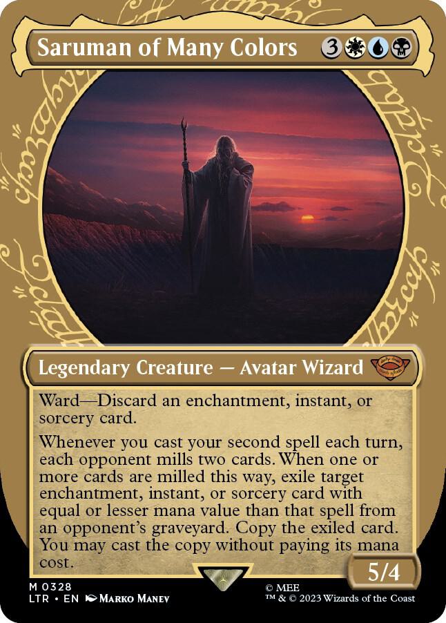 Saruman of Many Colors Showcase 328 (Universes Beyond: The Lord of the Rings: Tales of Middle-earth)  - Showcase | Good Games Morley