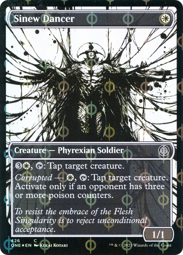 Sinew Dancer 426/271 (Phyrexia: All Will Be One)  - Showcase Compleat Foil | Good Games Morley