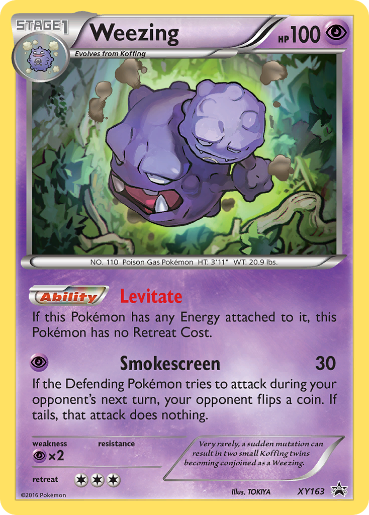 Weezing (XY163) [XY: Black Star Promos] | Good Games Morley