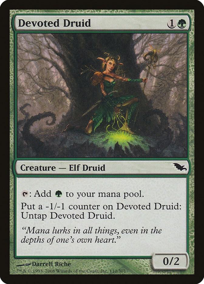 Devoted Druid 110/301 (Shadowmoor)  | Good Games Morley