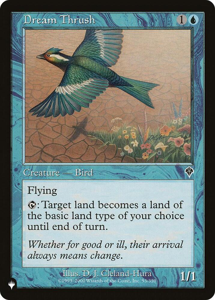 Dream Thrush INV-53/5075 (The List Reprints)  | Good Games Morley