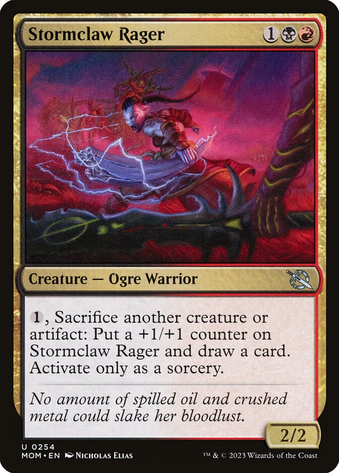 Stormclaw Rager 254/291 (March of the Machine)  | Good Games Morley