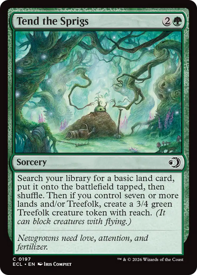 Tend the Sprigs [Lorwyn Eclipsed] | Good Games Morley