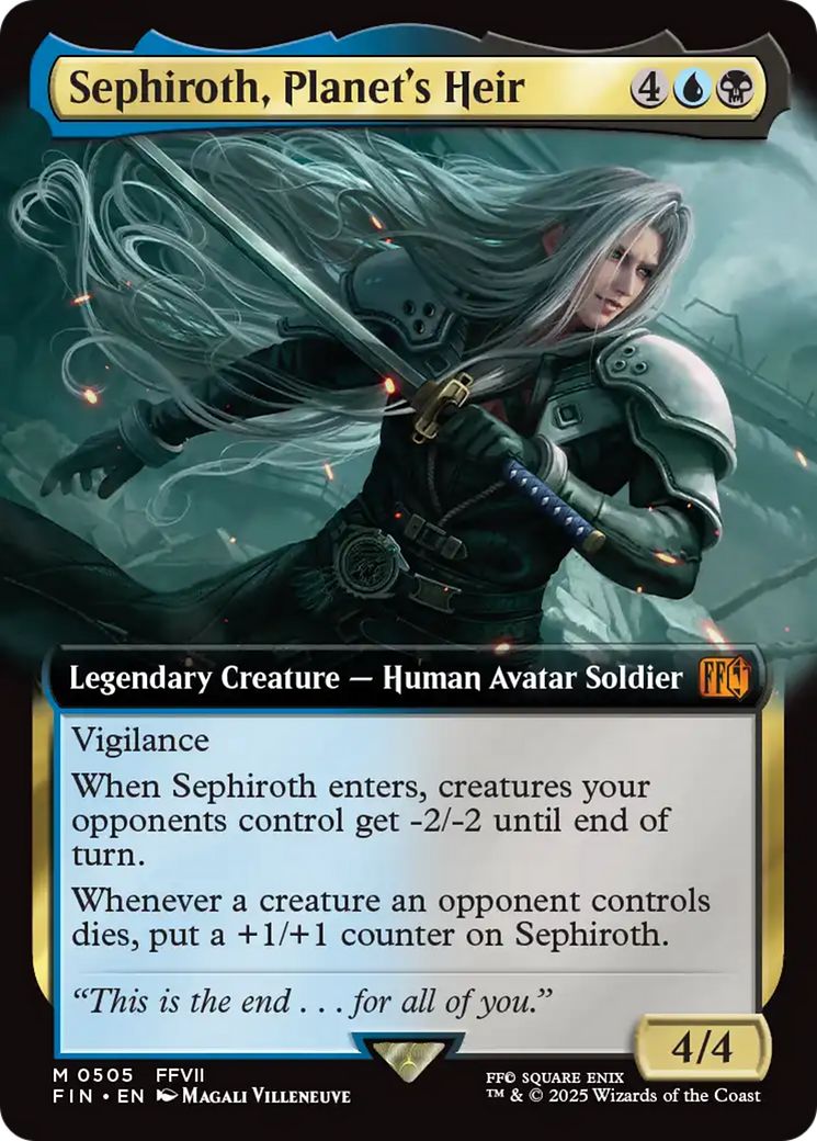 Sephiroth, Planet's Heir (Extended Art) [FINAL FANTASY] | Good Games Morley