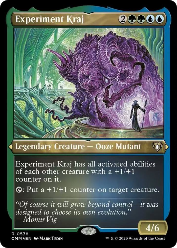 Experiment Kraj 578/451 (Commander Masters)  - Etched Foil | Good Games Morley