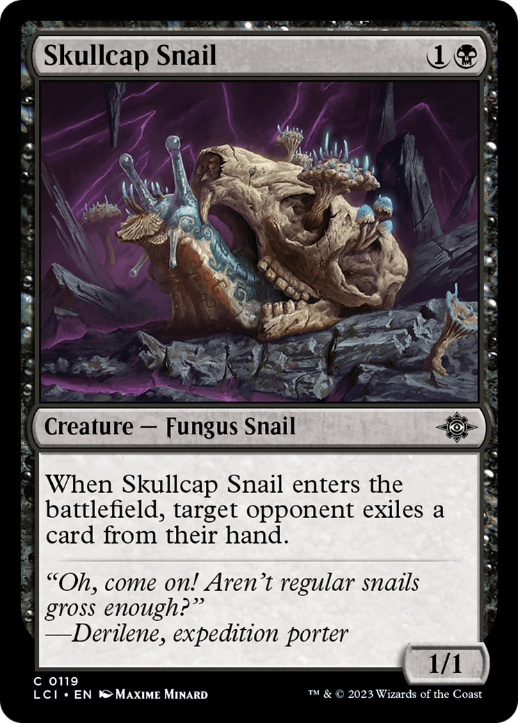 Skullcap Snail [The Lost Caverns of Ixalan] | Good Games Morley