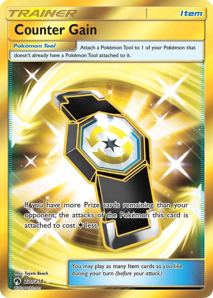 Counter Gain 230/214 (SM - Lost Thunder)  - Holofoil | Good Games Morley