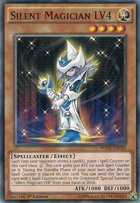 Silent Magician LV4 [YGLD-ENC05] Common | Good Games Morley