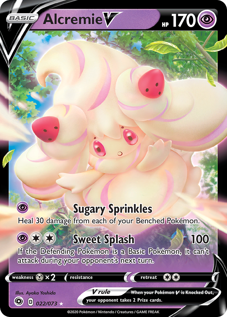 Alcremie V (022/073) [Sword & Shield: Champion's Path] | Good Games Morley