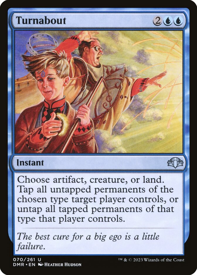 Turnabout 70/261 (Dominaria Remastered)  | Good Games Morley