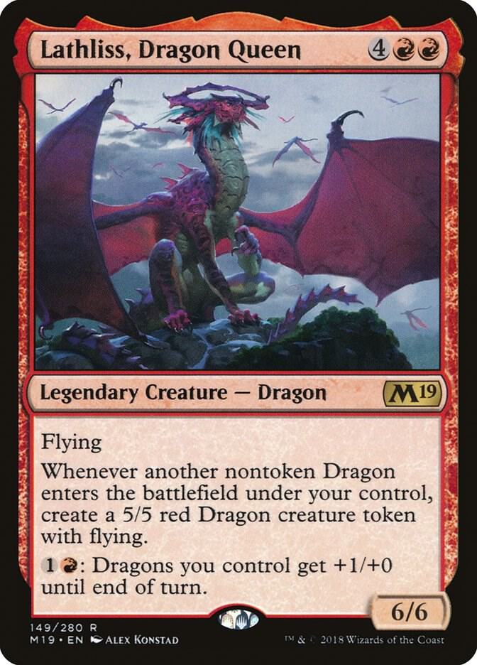 Lathliss, Dragon Queen 149/280 (Core Set 2019)  | Good Games Morley