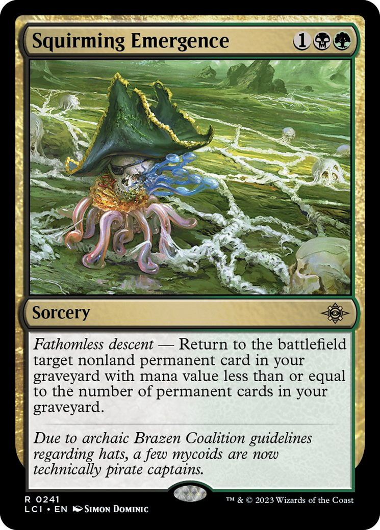 Squirming Emergence [The Lost Caverns of Ixalan] | Good Games Morley