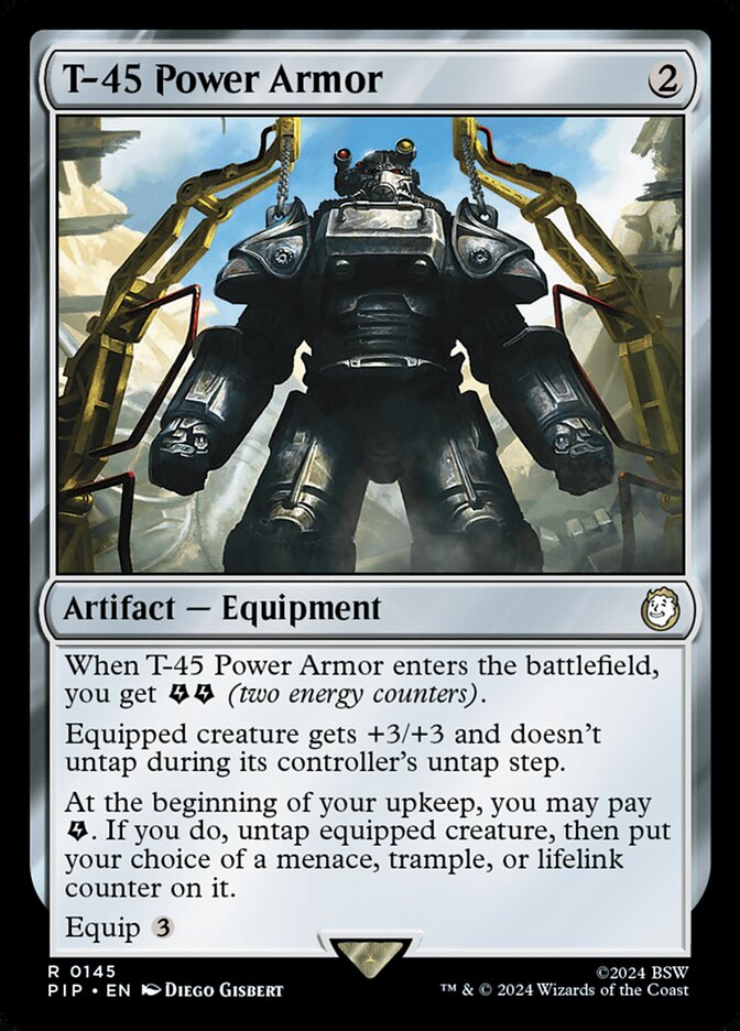 T-45 Power Armor 145/326 (Universes Beyond: Fallout)  | Good Games Morley