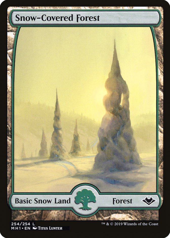 Snow-Covered Forest [Modern Horizons] | Good Games Morley