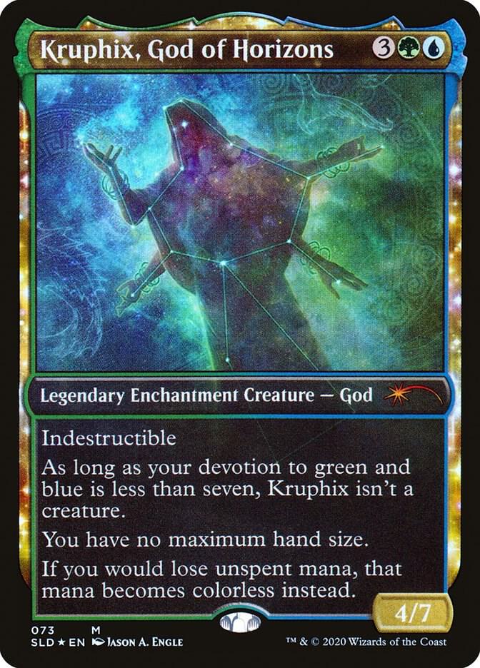 Kruphix, God of Horizons 73 (Secret Lair Drop Series)  - Showcase Foil | Good Games Morley