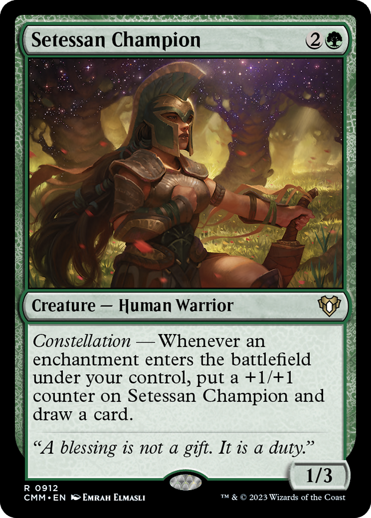 Setessan Champion [Commander Masters] | Good Games Morley