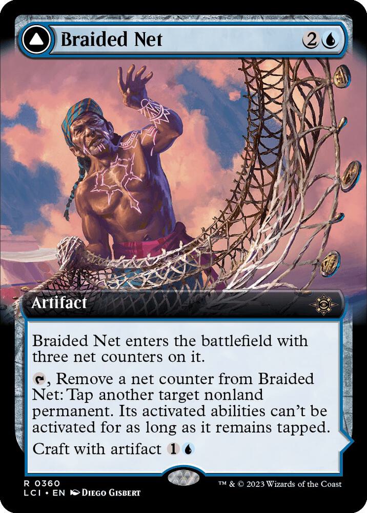 Braided Net // Braided Quipu 360/291 (The Lost Caverns of Ixalan)  - Extended Art | Good Games Morley