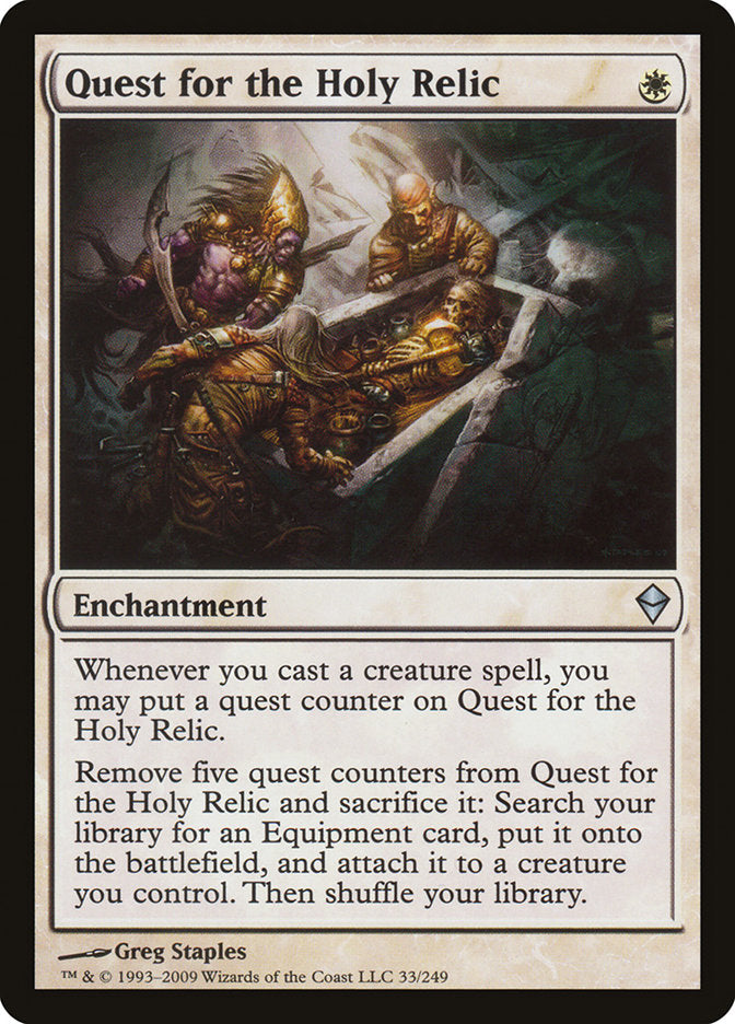 Quest for the Holy Relic 33/249 (Zendikar)  | Good Games Morley