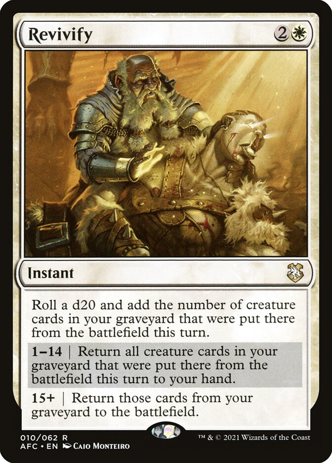 Revivify 10 (Commander: Adventures in the Forgotten Realms)  | Good Games Morley