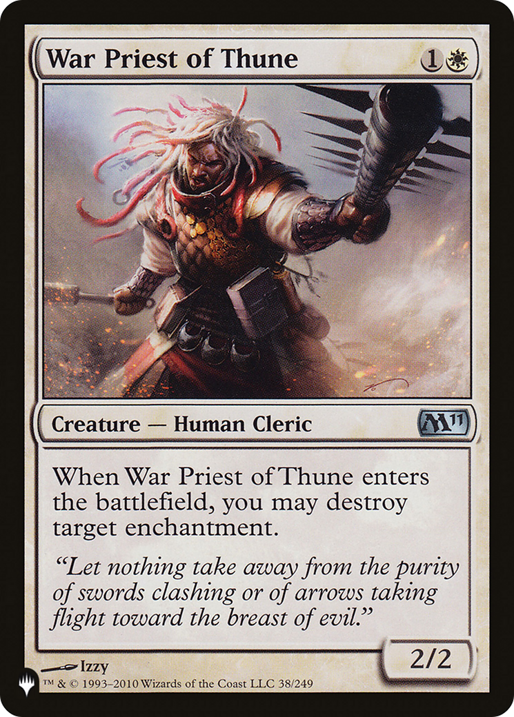 War Priest of Thune [The List] | Good Games Morley